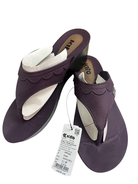 Kito Sandals (AM25W) (Cocoa, Dark Purple, Tan)