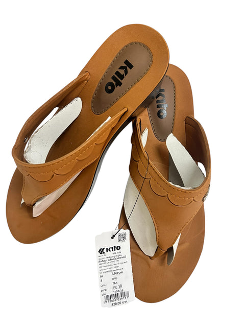Kito Sandals (AM25W) (Cocoa, Dark Purple, Tan)