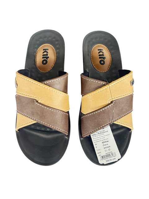 Kito Sandals (AN86W) (Black, Brown, Dark Purple, Navy Blue)
