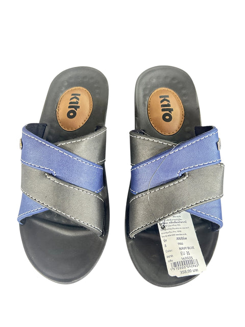 Kito Sandals (AN86W) (Black, Brown, Dark Purple, Navy Blue)