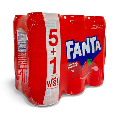 FANTA Strawberry Flavoured (325 X 6 ml)