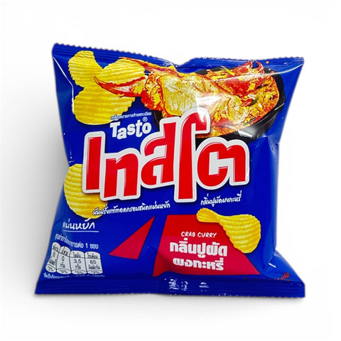 Tasto Crab Curry Potato Chips (11 g)