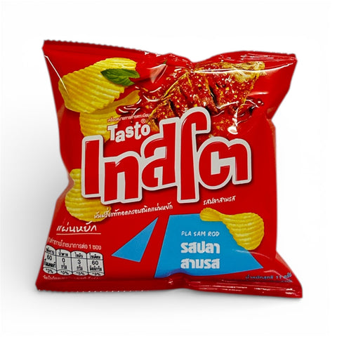 Tasto Pla Sam Rod Potato Chips (11 g)