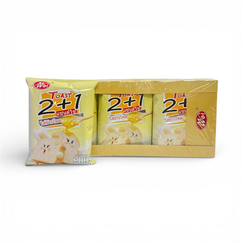 Meiwei Corn Filled Sandwich Bread (40 g x 12)