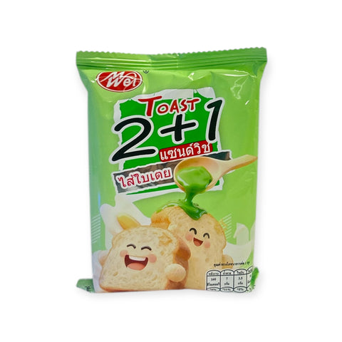 Meiwei Pandan Filled Sandwich Bread (40 g x 12)