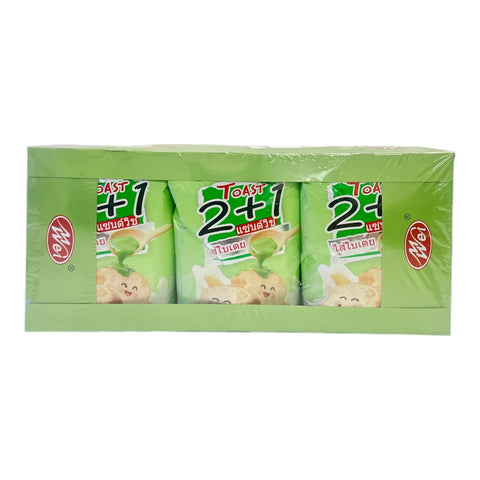 Meiwei Pandan Filled Sandwich Bread (40 g x 12)