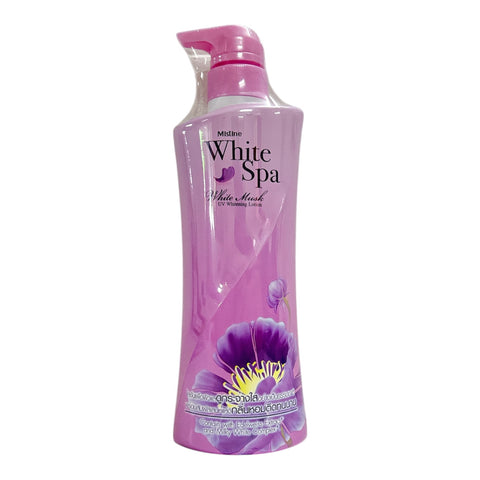 Mistine White Spa White Musk UV Whitening Lotion (400 ml x 6)