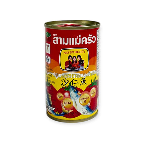 Three Lady Cooks Mackerel in Tomato Sauce (155 g)