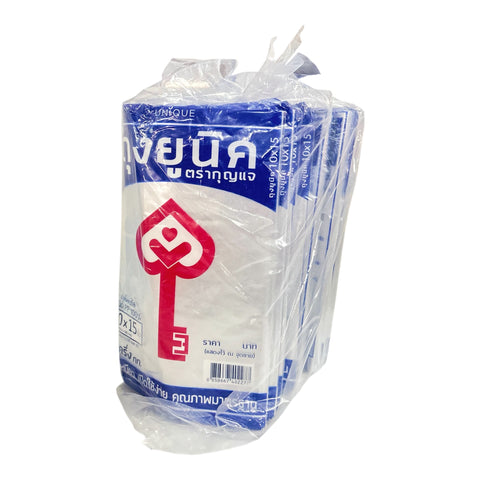 Unique Clear Plastic Bag (10 x 15 in)