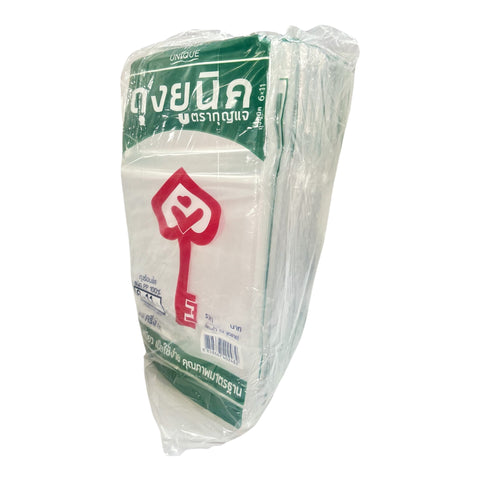Unique Clear Plastic Bag (6 x 11 in)