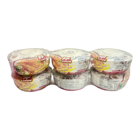 FF Creamy Tom Yum Shrimp Flavoured Instant Noodle Bowl (60 g x 6)