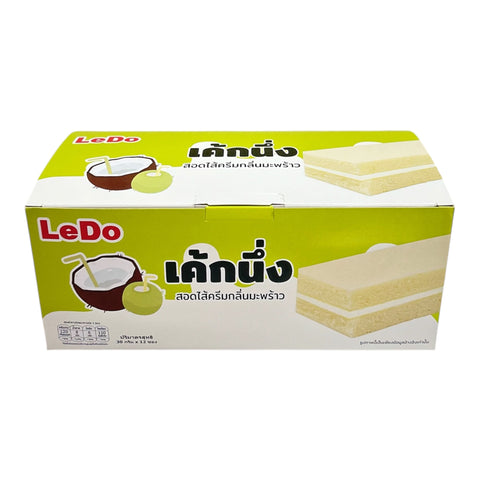 Doledo Steamed Cake with Coconut Cream (30 g x 12)