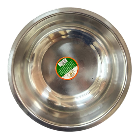 Stainless Steel Bowl and Plate