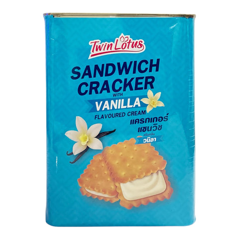 Twin Lotus Sandwich Cracker with Vanilla Flavoured Cream (1 kg)