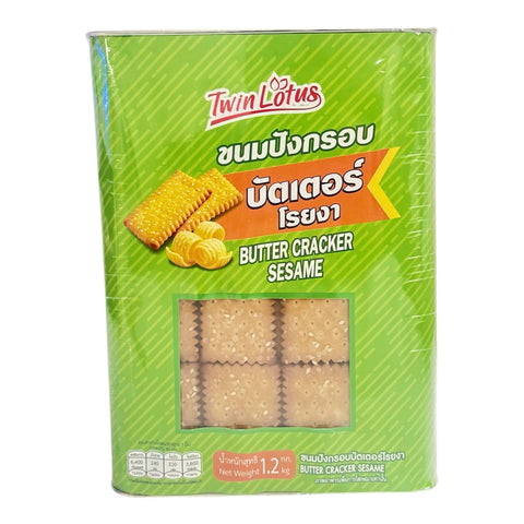 Twin Lotus Butter Cracker Sesame (1.2 kg)