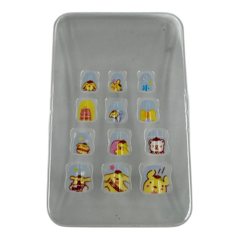 Pom Pom Purin Fake Nails (12 Pcs)
