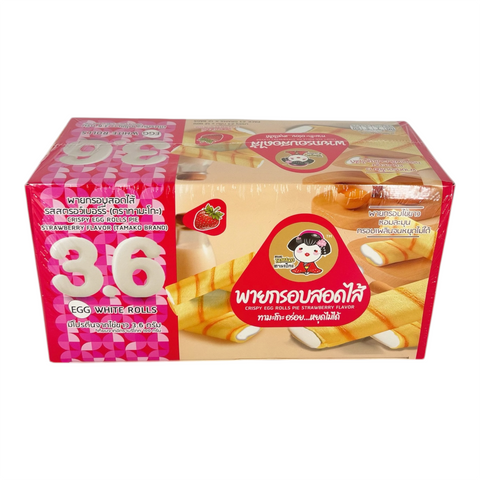 Tamako Crispy Rolls Pie Strawberry Flavour (23 g x 12)