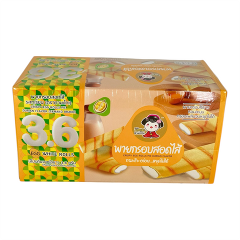 Tamako Crispy Rolls Pie Durian Flavour (23 g x 12)
