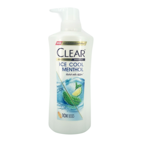 Clear Anti-Dandruff Ice Cool Menthol Shampoo (350 ml x 2)