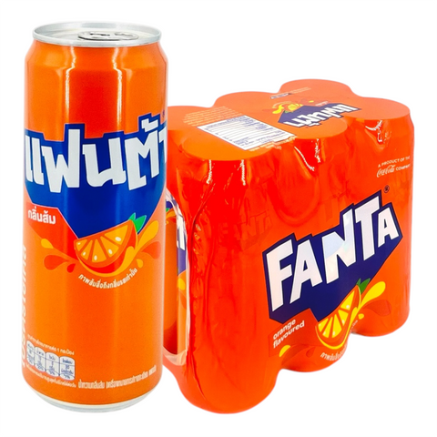 FANTA Orange Flavoured (325 ml x 6)