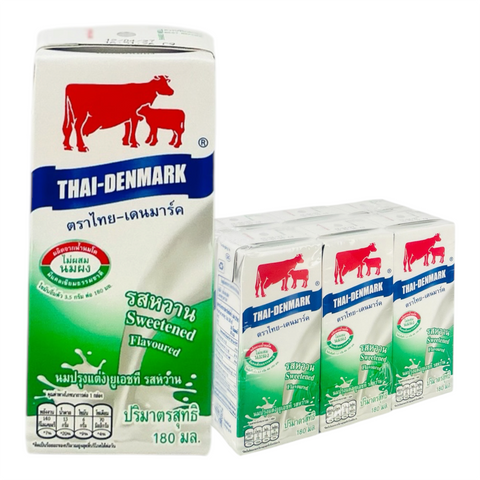 Thai-Denmark Sweetened Flavoured Milk (180 ml x 6)