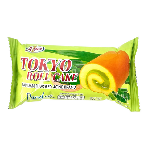A One Tokyo Roll Cake with Pandan Flavored Filling (20 g x 15)