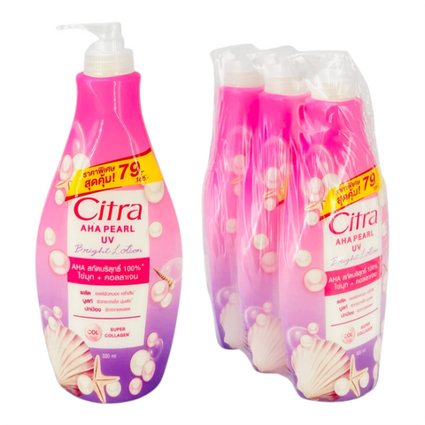 Citra AHA Pearl UV Bright Lotion (320 ml)