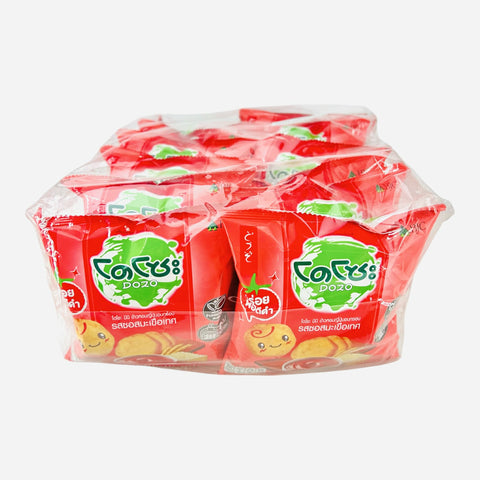 Dozo Mini Japanese Rice Cracker Tomato Sauce Flavored (12 g x 12)