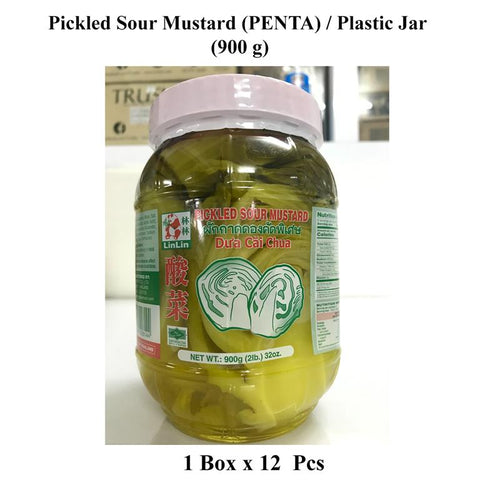 Penta Pickled Sour Mustard (Plastic Jar) (900 g)