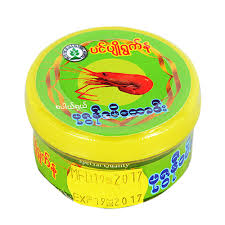 Pin Pyo Ywat Nu Pounded Shrimp Paste (Small) (ပုဇွန်ငပိထောင်း) (200 g)