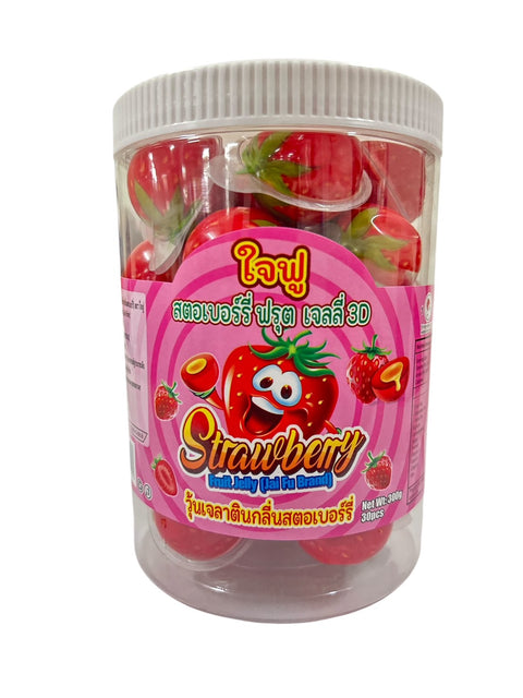 Jai Fu Strawberry Fruit Jelly (10 g)