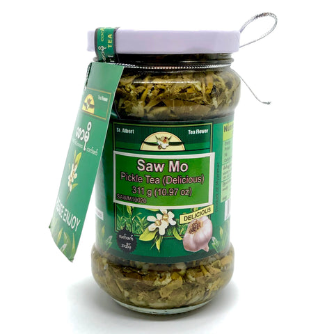 Saw Mo Pickled Tea Leaves Delicous