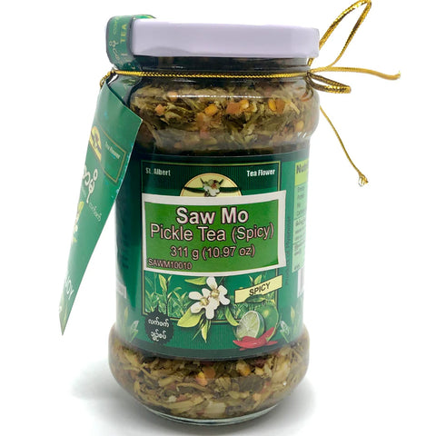 Saw Mo Pickled Tea Leaves (Spicy)