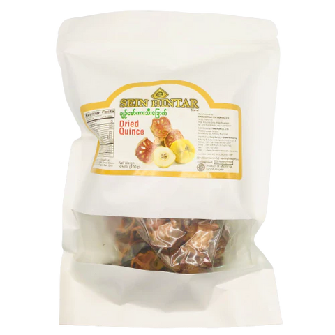 Sein Hin Tar Dried Quince (ချဉ်စော်ခါးသီးခြောက်) (400 g)