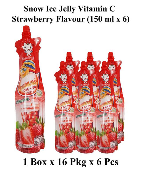 Snow Ice Jelly Vitamin C Strawberry Flavour (150 ml)