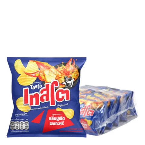 Tasto Crab Curry Potato Chips (11 g)