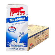 Thai-Denmark Plain Flavoured Milk (200 ml)