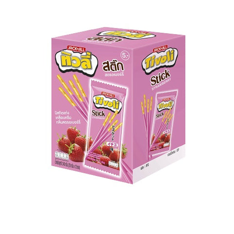 Tivoli Stick Coated Strawberry Cream (20 g)