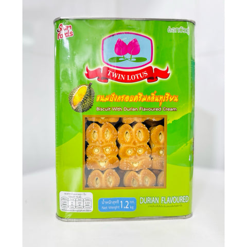 Twin Lotus Cookie With Durian Flavoured Cream (1.2 kg)