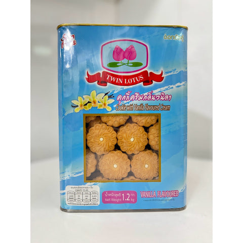 Twin Lotus Cookie With Vanilla Flavoured Cream (Vanish) (1.2 kg)