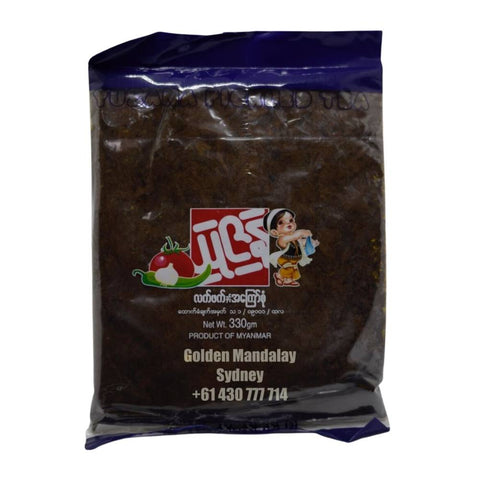 Yuzana Pickled Tea Leave (Spicy) (330 g)