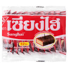 Sanghai Chocolate Flavour Wafer (34 g)