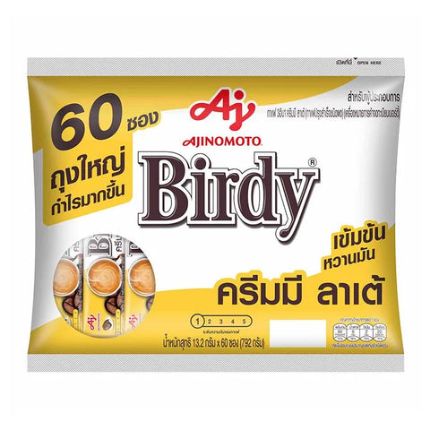 Birdy 3 in 1 Instant Coffee Mix (Yellow) (13.2 g x 60) Big