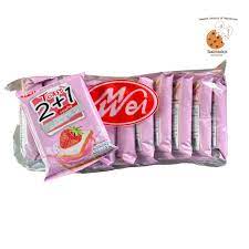 Meiwei Strawberry Filled Sandwich Bread (40 g)
