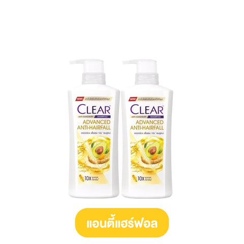 Clear Advanced Anti-Hairfall  Shampoo (370 ml)
